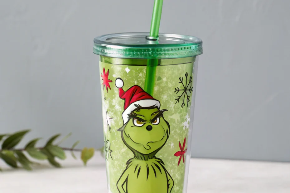 Grinch Tumbler: Your Go-To for Festive Hydration