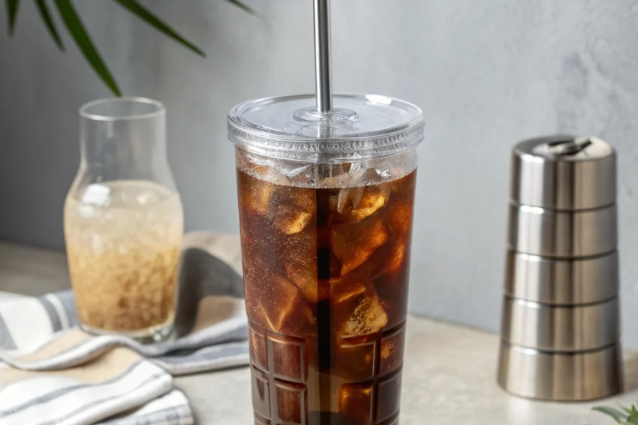 Iced Coffee Tumbler: Your Ideal Drinkware for Cool Refreshment